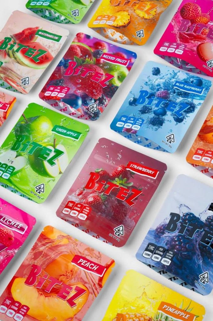 BITEZ 100mg THC infused gummies