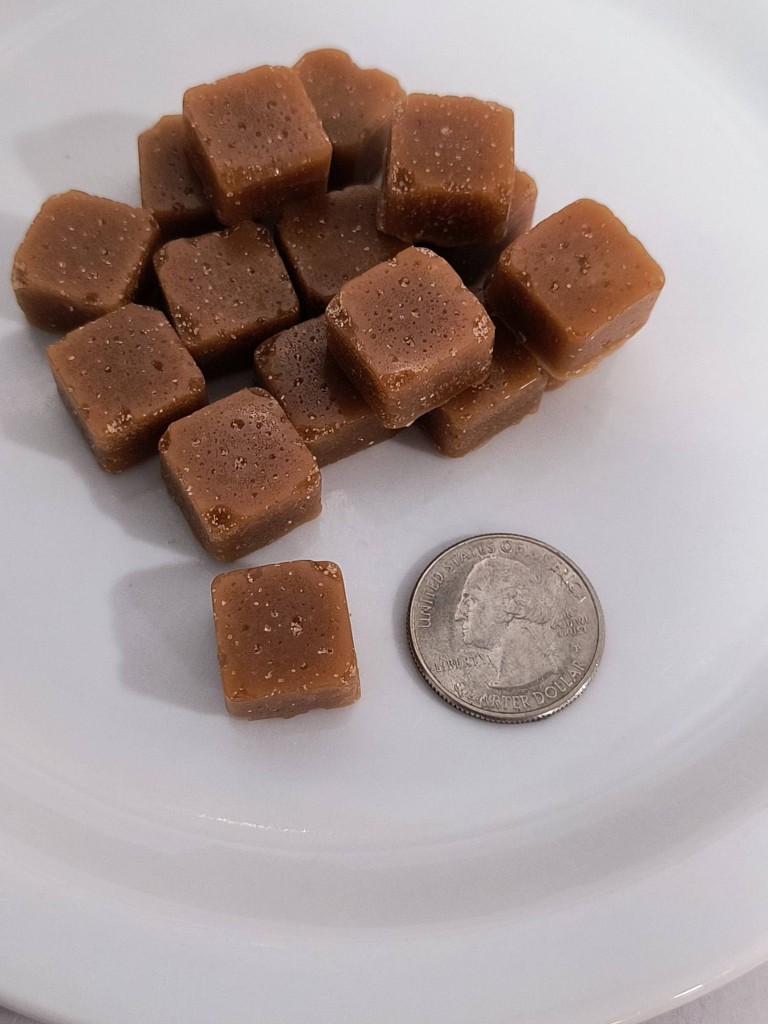 Salted Budder Toffee 50mg 1000mg